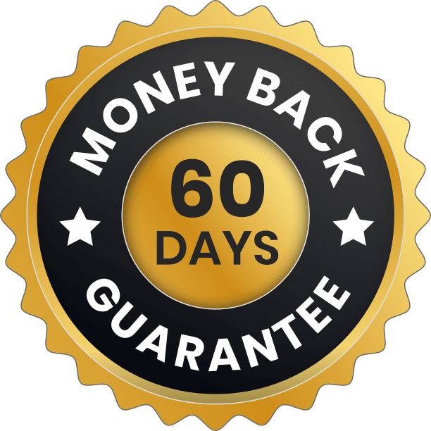 60 day money back guarantee